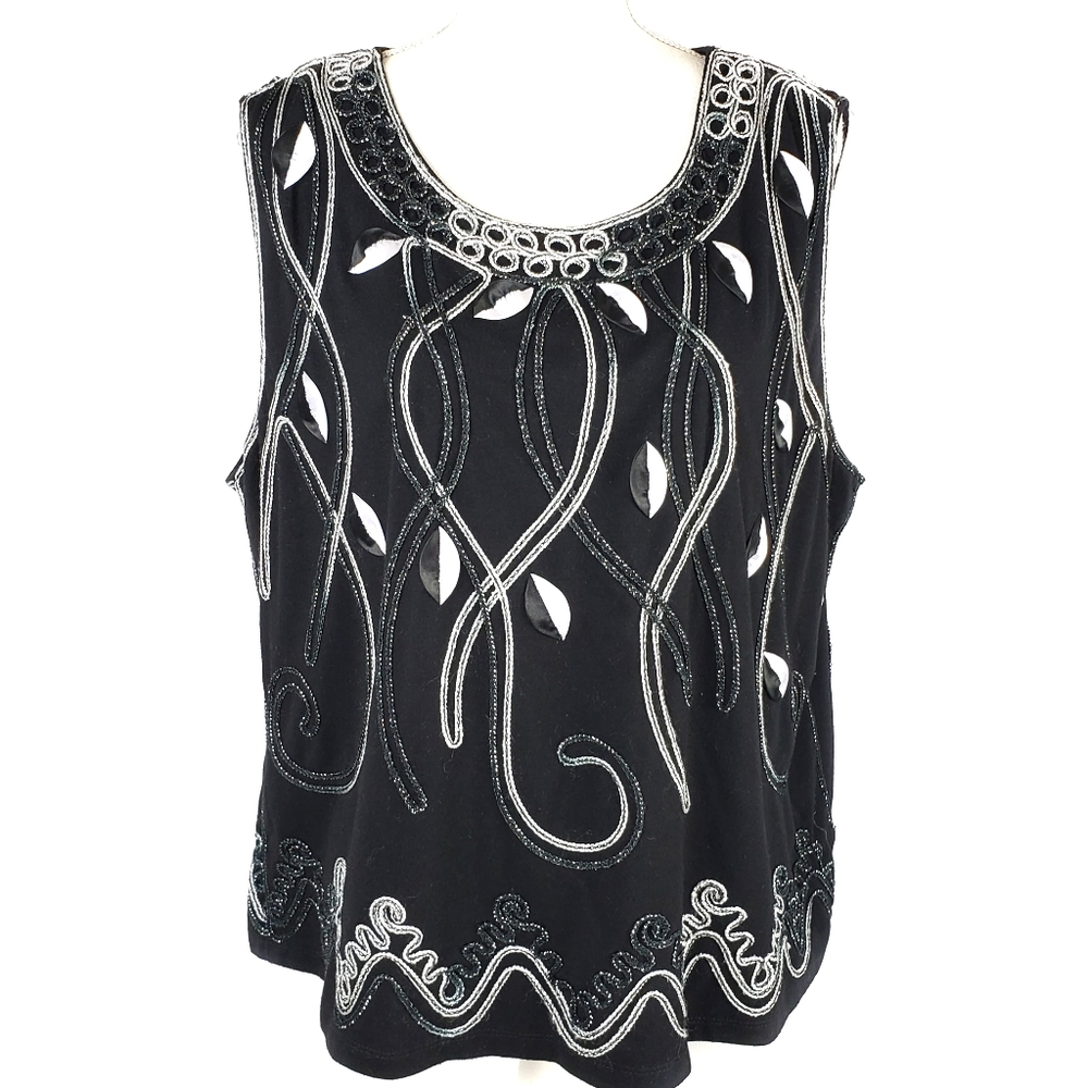 Saint tropez west women's size 2X top